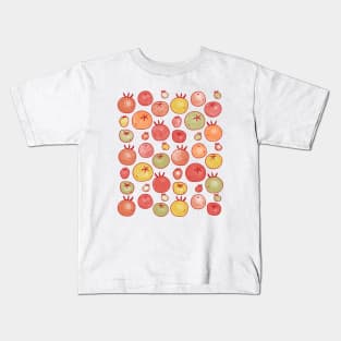 Tomatoes Illustration Art Kids T-Shirt